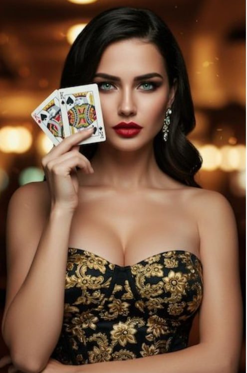 Antarmuka aplikasi mobile koi234 menampilkan live blackjack dan opsi deposit dengan DANA, OVO, GoPay